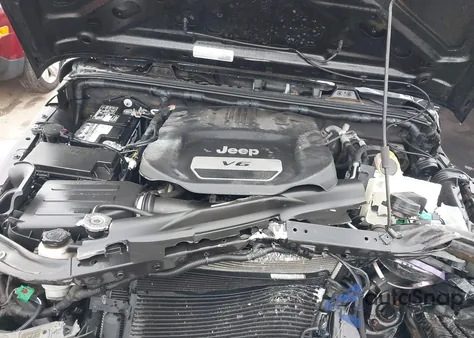 2017 Jeep Wrangler Unlimited Sport 4X4 z USA, uszkodzony, nr VIN 1C4BJWDG9HL722884